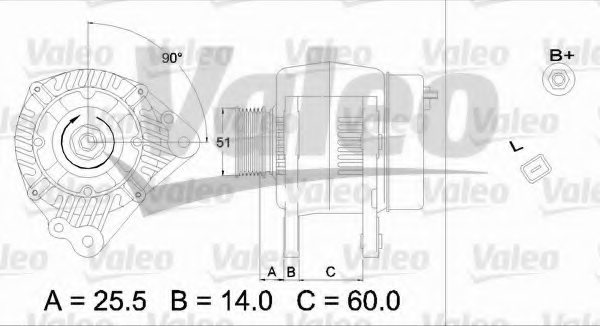 VALEO 437169 Alternator
